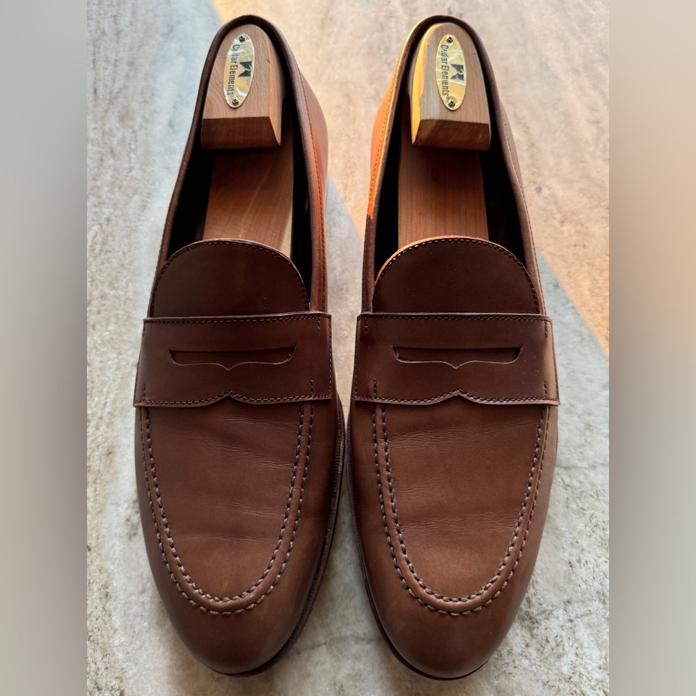 Carmina Simpson Tan / Brown  Loafers UK 10.5  / US 11.5 Penny Moccasins